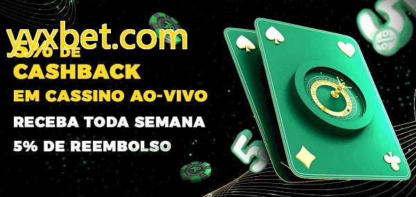 Promoções do cassino ao Vivo yyxbet.com